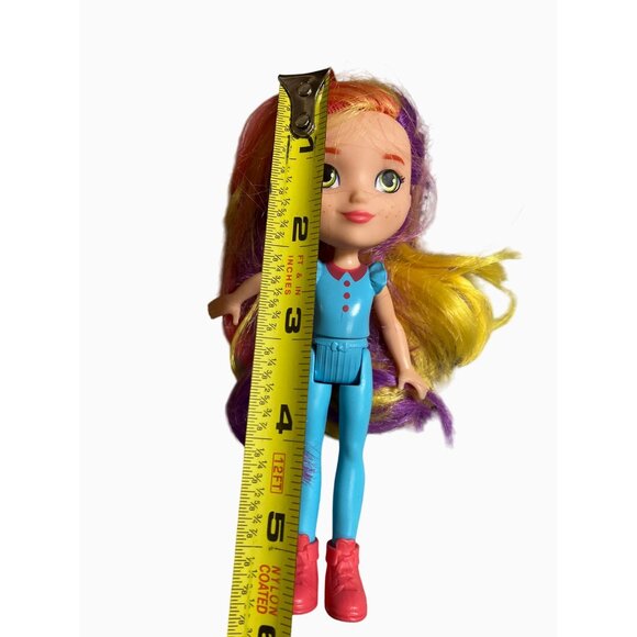 Mattel 6 Inch Sunny Day Doll Long Rainbow Hair 2017 - Picture 3 of 9